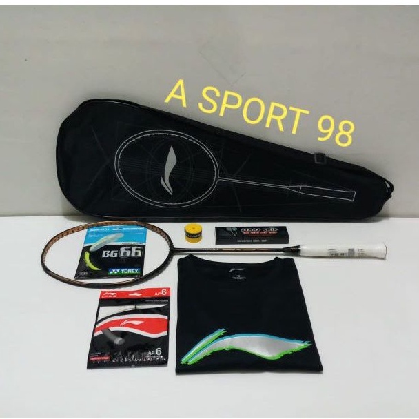 RAKET BADMINTON ORIGINAL LINING IGNITE 7 RINGAN 77GR
