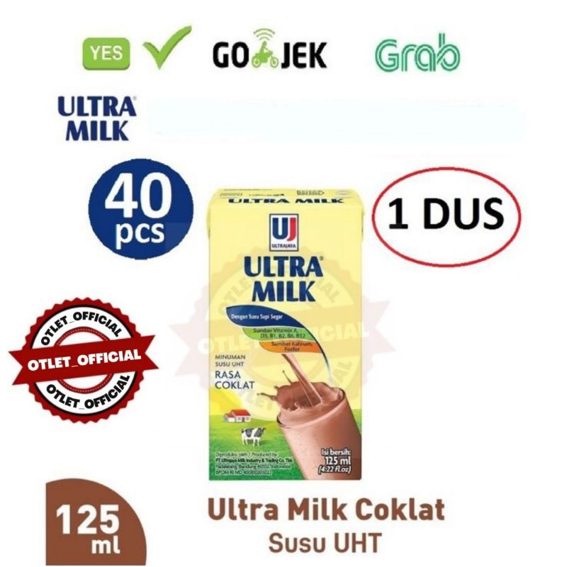 

Susu Ultra UTH Coklat 125 ml - 1Karton