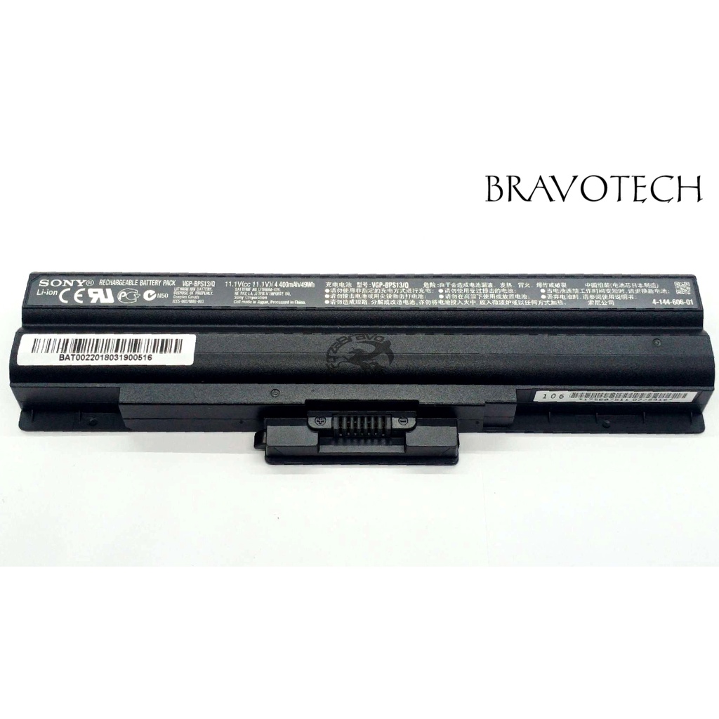 Baterai Laptop Original Sony Vaio VGP-BPS13/Q VGP-BPS13A VGP-BPS13A/B VGP-BPS13A/Q VGP-BPS13A/R VGP-