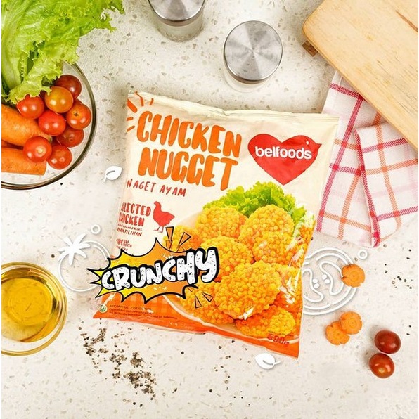 Belfoods Crunchy Chicken Nugget 500 Gram