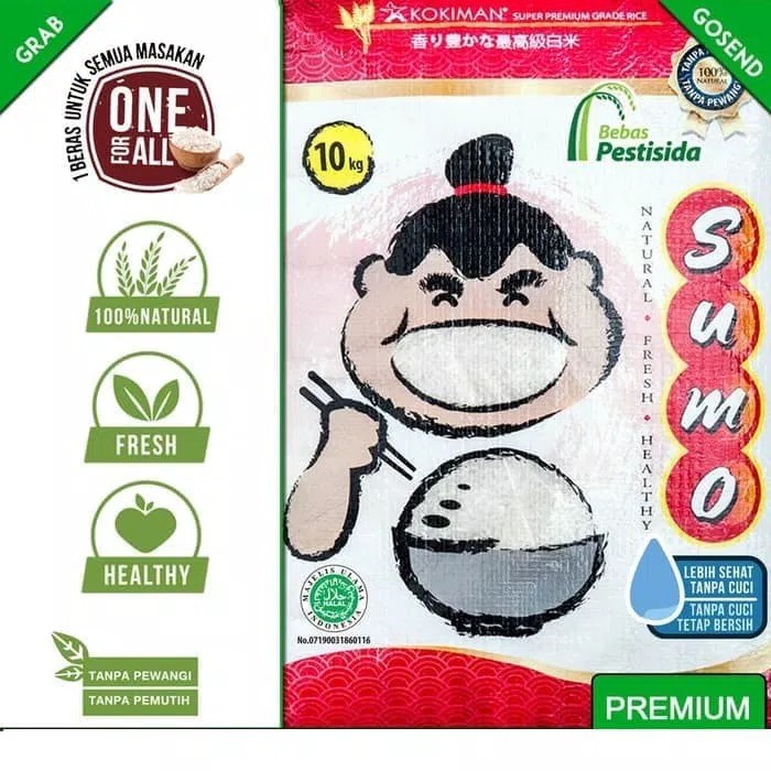 

Beras Sumo 10kg Premium Merah