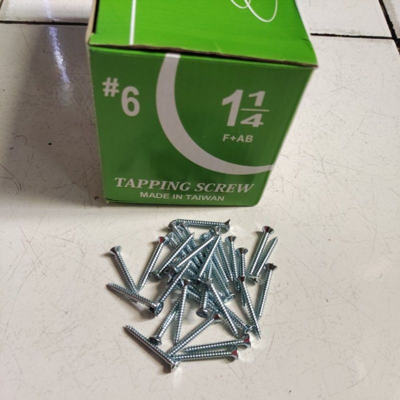 sekrup taping 11/4&quot; zolo Taiwan (100pcs) / tapping screw zolo 11/4&quot; taiwan (100pcs)