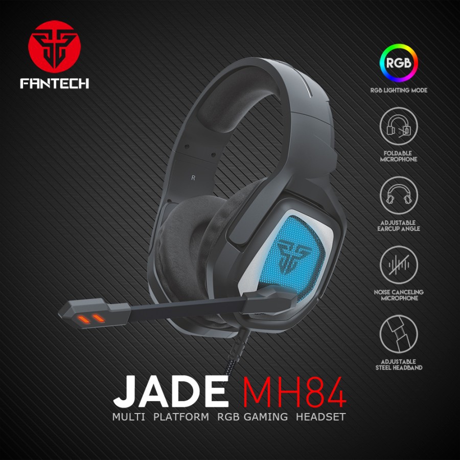Headset Gaming FANTECH JADE MH84 Multi Platform Gaming