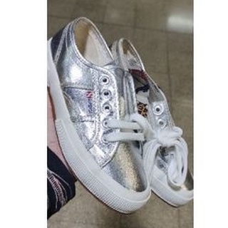 superga silver glitter