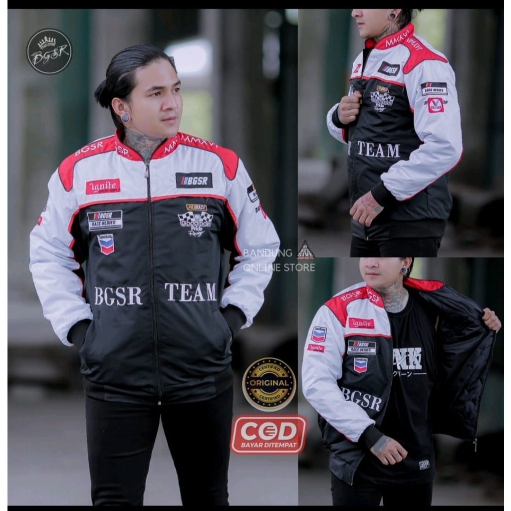 JAKET NASCAR RACING -  JAKET NASCAR SPEED LEGEND FULL BORDIR -  JAKET FULL BORDIR