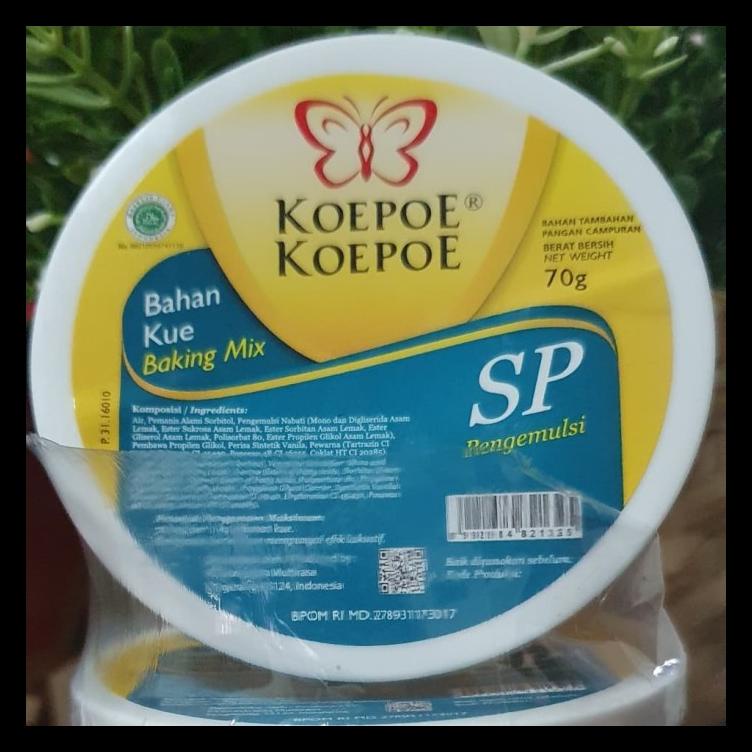 

KOEPOE KOEPOE SP PENGEMULSI BAHAN KUE 70GR BERKUALITAS