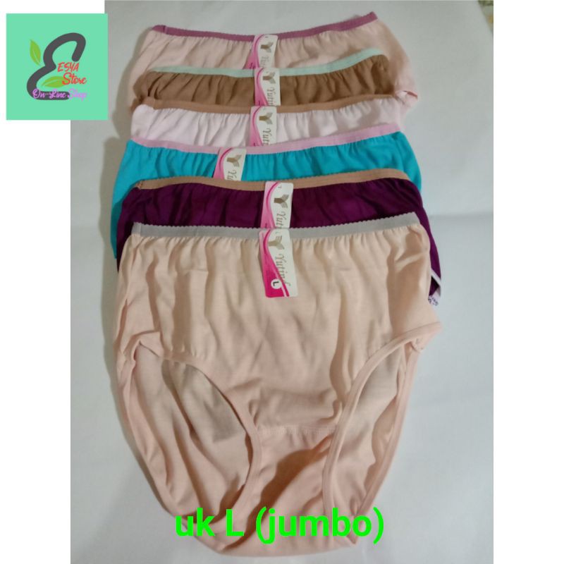 Celana dalam Yutind uk L, XL Jumbo (pcs) COD