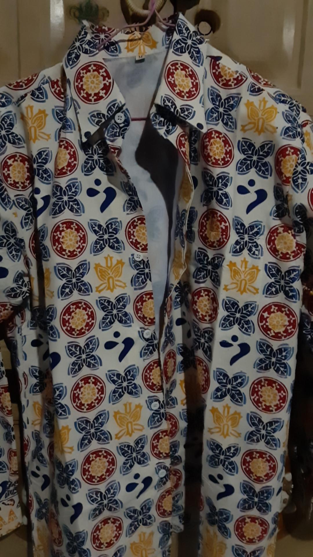 Kemeja Batik Cap Lapis Furing Motif Bangga Kencana Seragam Kantor Bkkbn