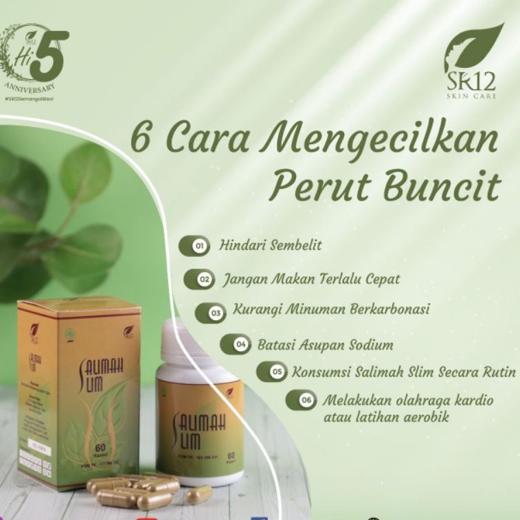 Obat diet herbal Salimah slim SR12 BPOM ORIGINAL