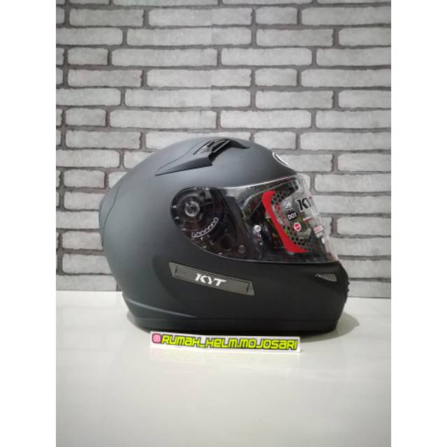 Helm KYT K2rider Flat visor solid original KYT K2 Rider polos