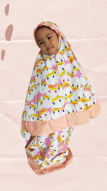 MUKENA  ANAK 1-5 TAHUN MOTIF MURAH / MUKENA KARAKTER LUCU / PERLENGKAPAN SHALAT