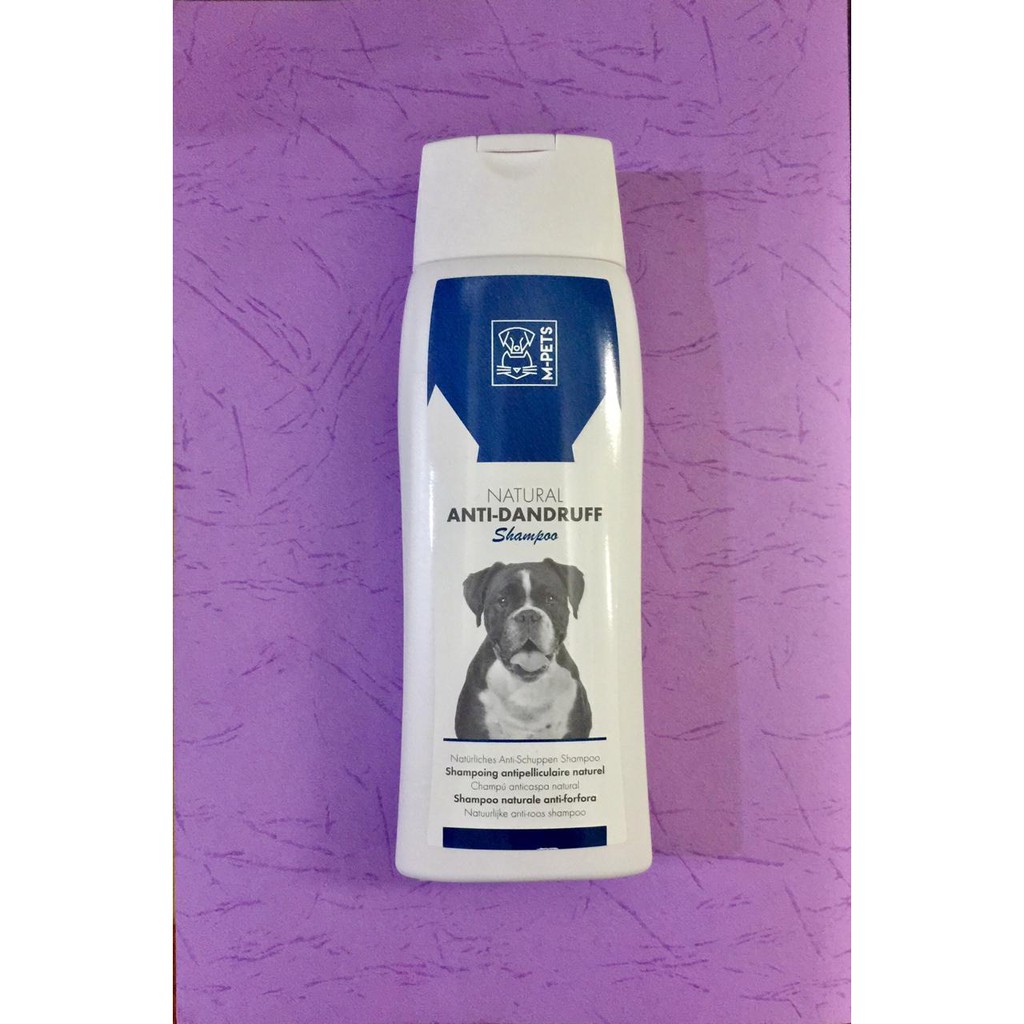 M-Pets Natural Anti-Dranduff Shampoo 250ml Shampo Anti Ketombe Anjing