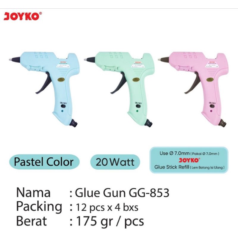 Glue Gun Pastel / Alat tembakan pastel