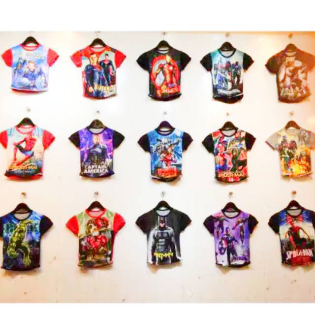 Kaos Anak FURO Kapten Amerika