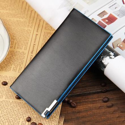 DOMPET PRIA PANJANG KULIT JORDAN WA052B5 IMPORT MURAH HITAM BIRU BRANDED ORIGINAL COWOK BAELLERRY –H