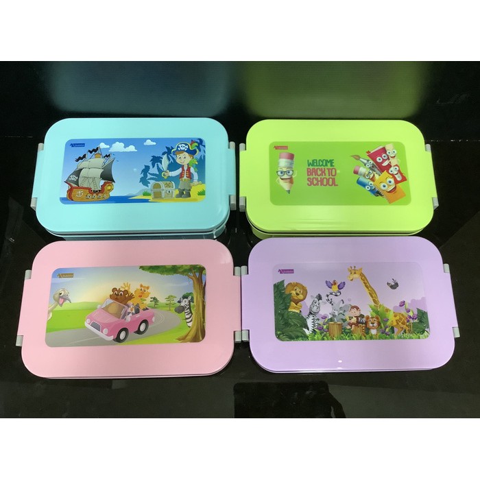 TEMPAT MAKAN / OMPRENG / LUNCHBOX STAINLESS DUBBLIN JEFRRY