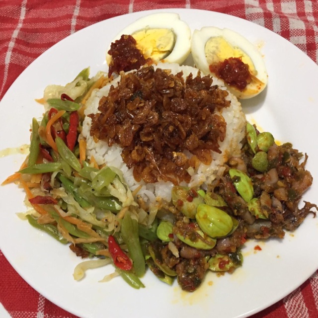 

NASI LEMAK BABY CUMI