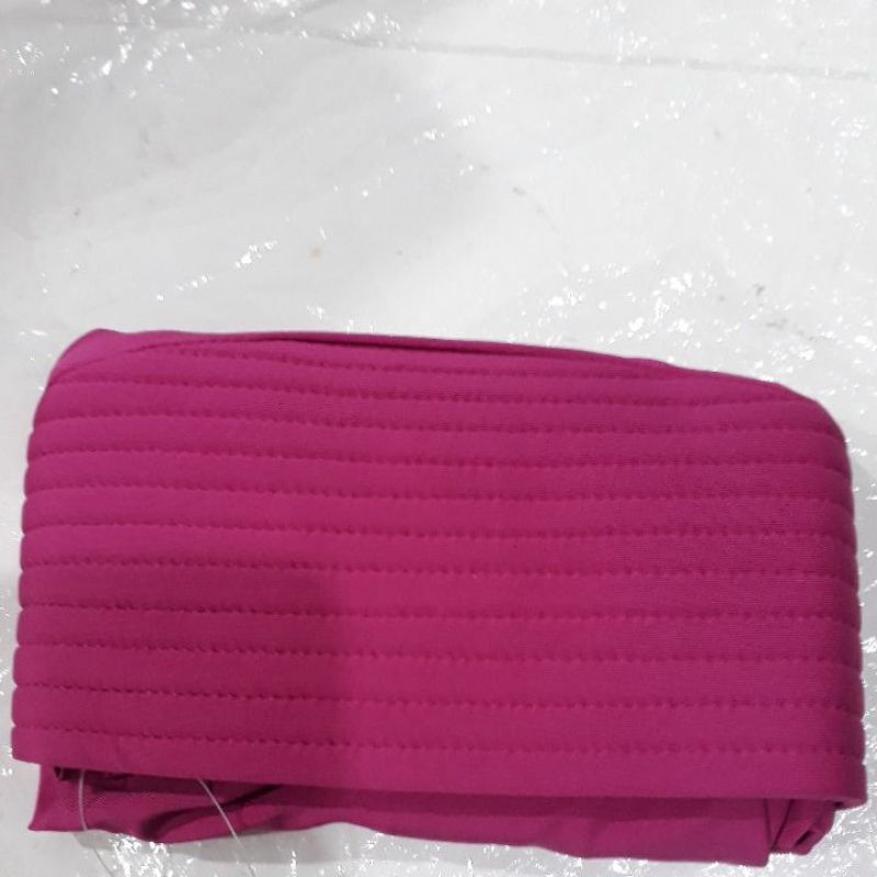 BERGO ELZATTA KERUDUNG HIJAB JILBAB KRUDUNG BERGO INSTAN  LANGSUNG POLOS PUTIH HITAMELZATA ZARIA CASUAL ELZATTA-pink fanta - 133