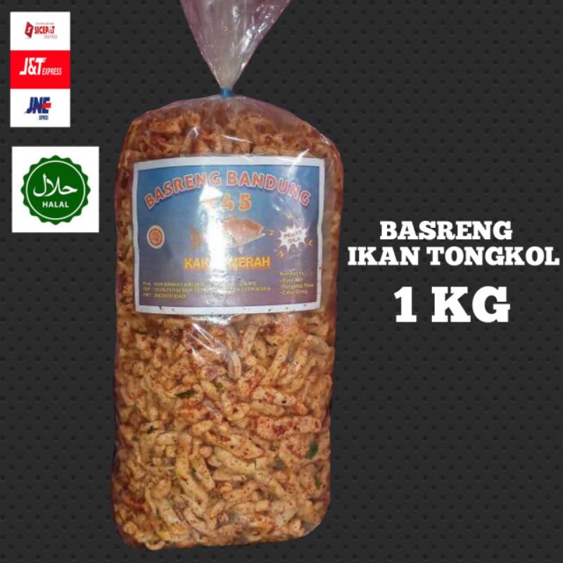 

(grosir) BASRENG Pedas Gurih 1 KG Baso Goreng pedas Voral