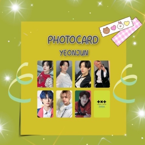 PC PHOTOCARD TXT YEONJUN UNOFFICIAL