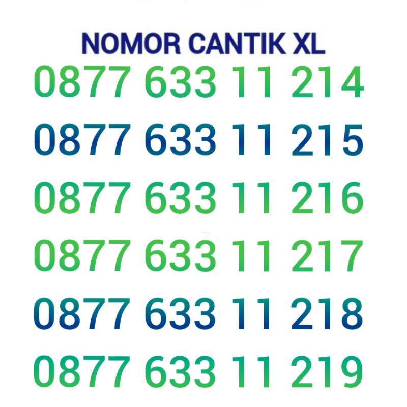NOMOR CANTIK XL / NOMER CANTIK XL / NOMOR XL CANTIK / NOMER XL CANTIK / NO XL CANTIK / NO CANTIK XL 