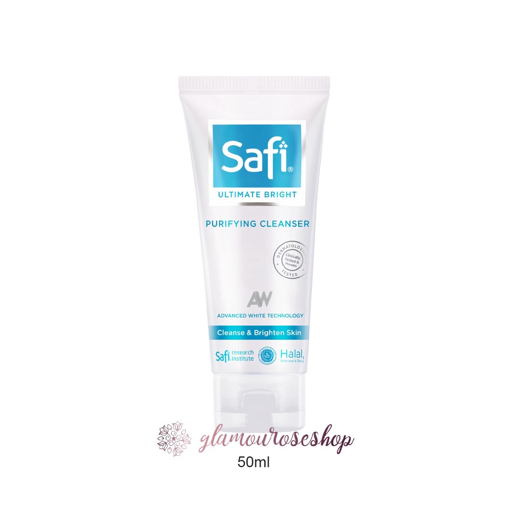 ❤️Glamouroseshop❤️ Safi White Expert Purifying Cleanser Perfectly Bright 50gr (SMALL)