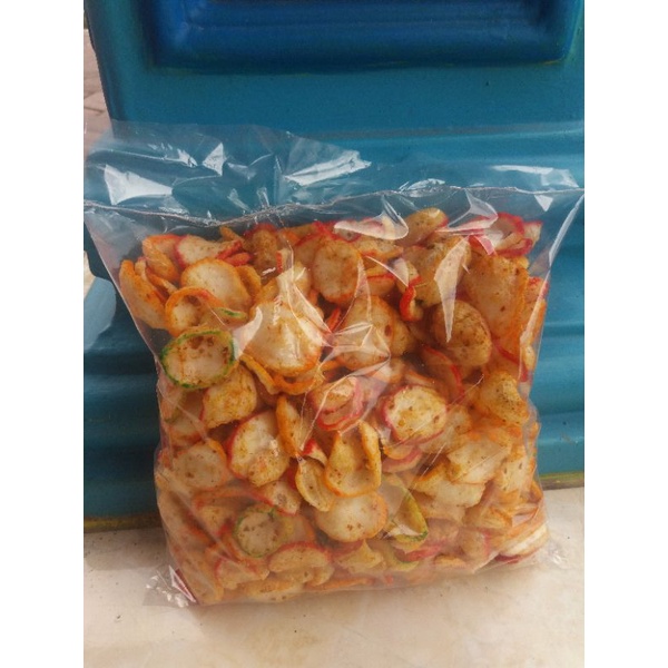 

KERUPUK SEBLAK KENCUR PEDAS 250G