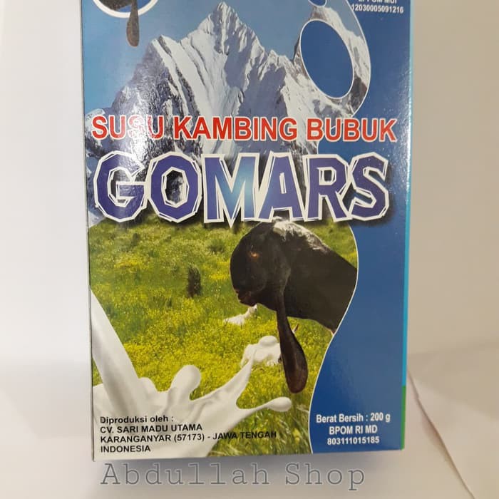 

Susu kambing etawa gomars / susu kambing bubuk / Gomars etawa