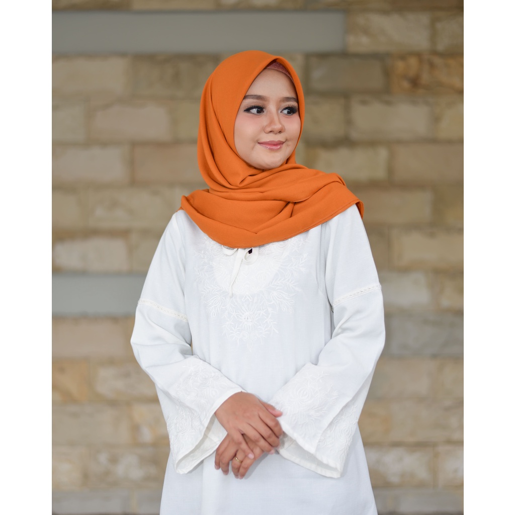 RC Hijab Sciencehijab Series Polos Jilbab Anak Muda Warna Nude Kekinian