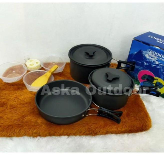 Cooking set DS 300 / Nesting DS300 / Alat Masak Gunung DS300