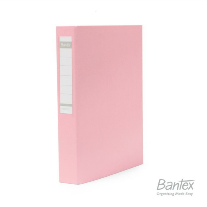 

[Artomas] Bantex Photocard Album A4 2 Ring Binder Sleeve Pocket Pink 8222P74 - 1 Pcs Binder