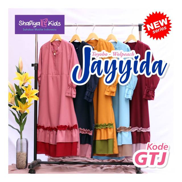 Gamis anak Toyobo Jayyida Shafiya Kids