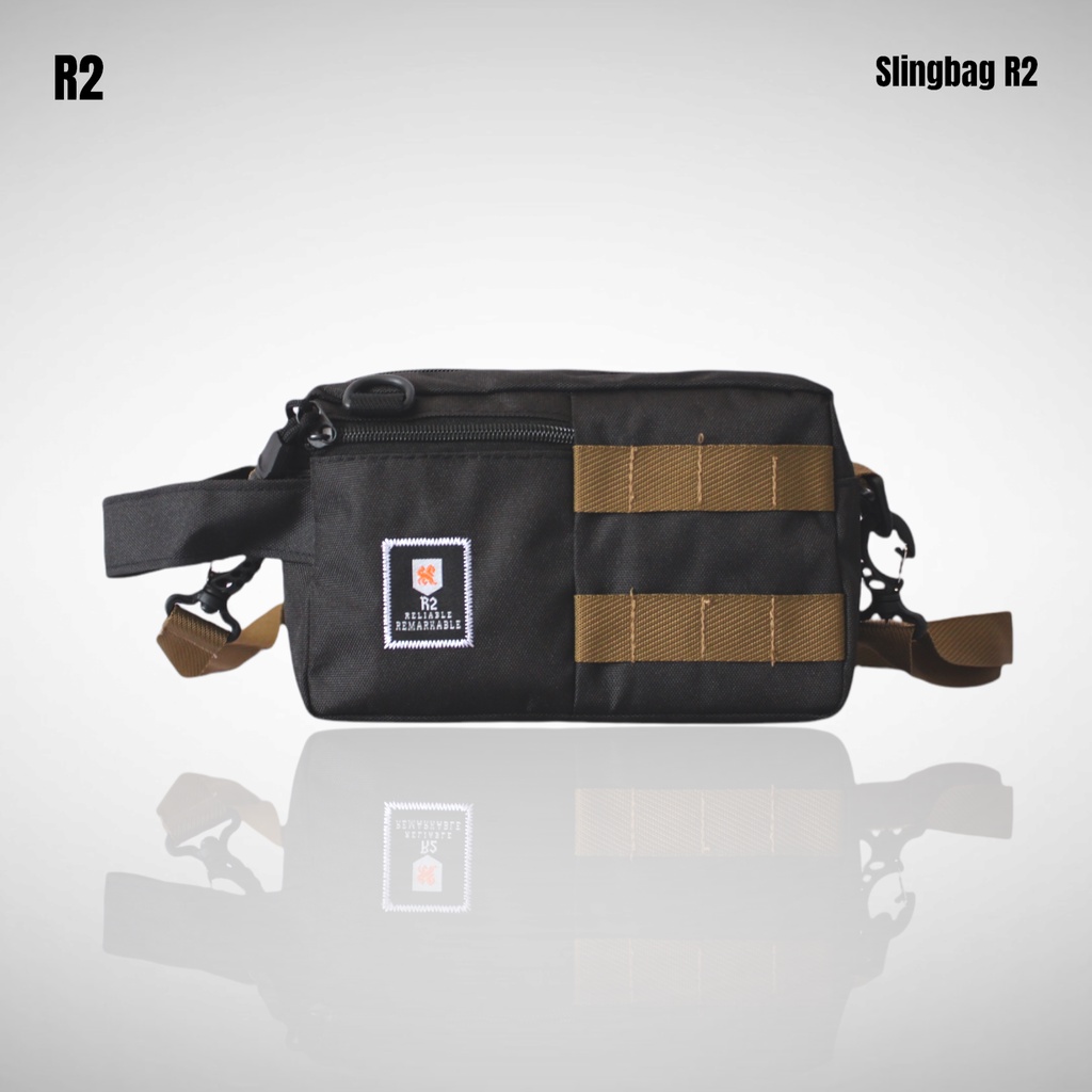 Tas Selempang Pria dan Wanita - Slingbag Casual Trendy - Handbag Selempang Pouchbag Casual R2 Elbrus