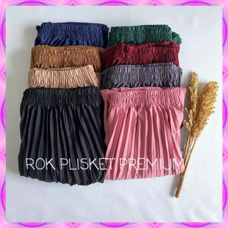 ROK PLISKET PREMIUM//ROK PLISKET PREMIUM CANTIK//ROK PLISKET//ROK PLISKET PREMIUM MURAH