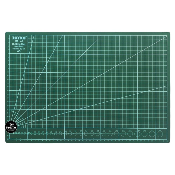 

kertas-pemotong- joyko cutting mat cuting matt a3 alas potong cutter work self healing -pemotong-