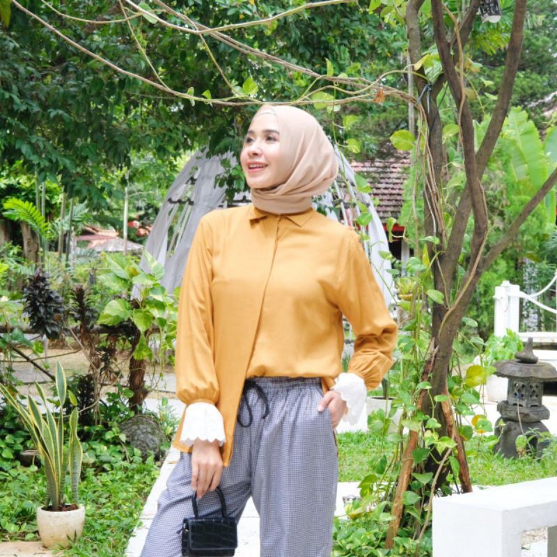 KHIRIE SHIRT / KEMEJA KERJA / ATASAN WANITA