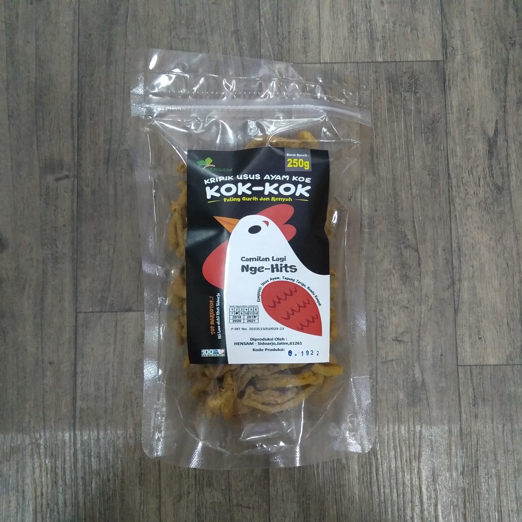 

Keripik Usus Ayam Original 250gr