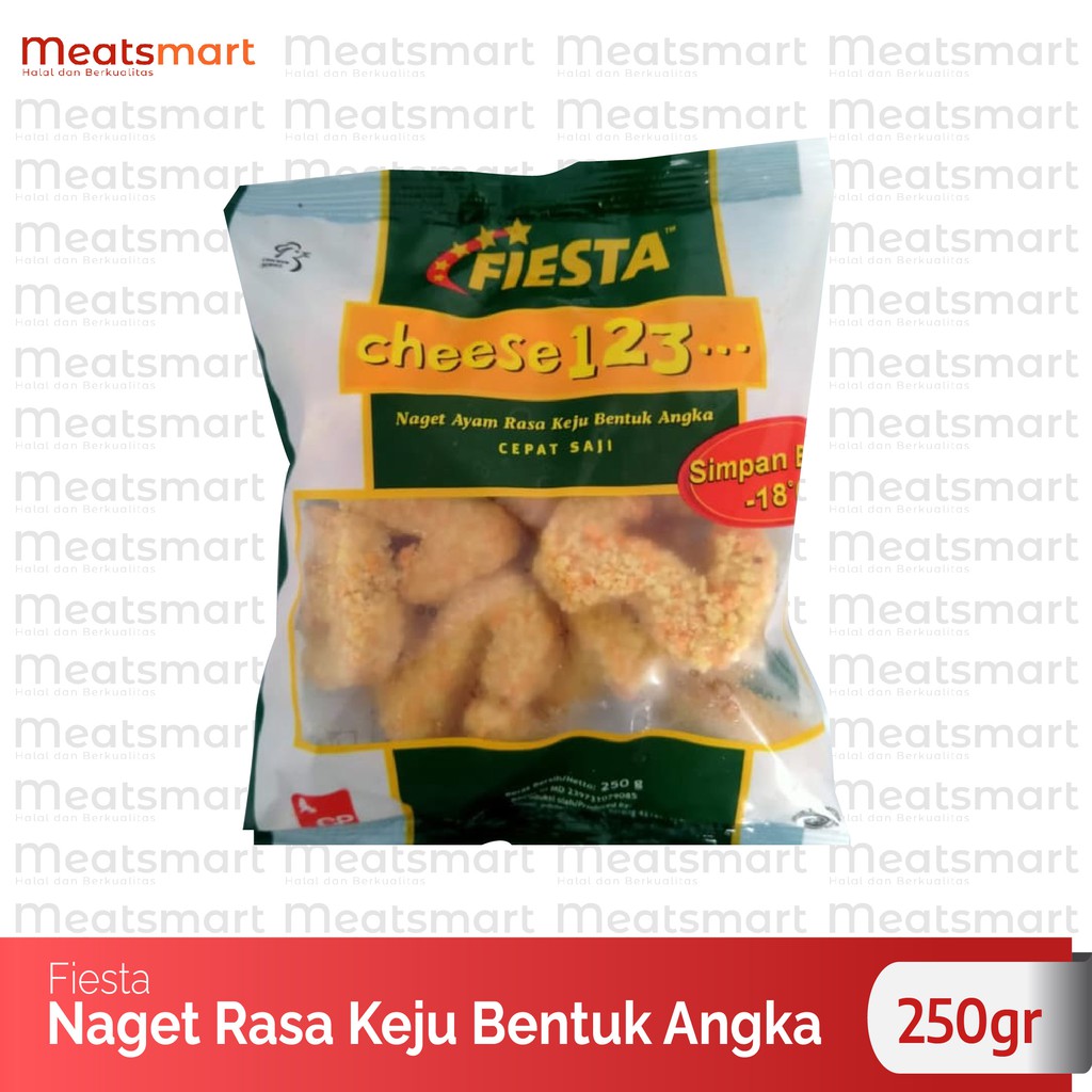 

FIESTA NUGGET CHEESE 123 250gr