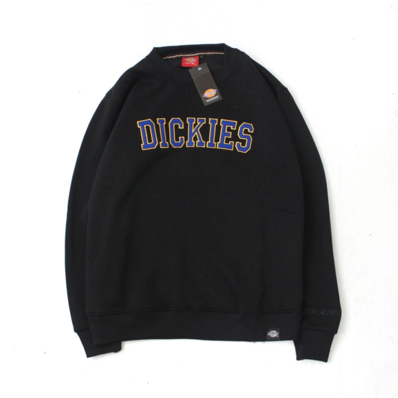 Sweater Pria Dikies Hitam/Jaket sweater crewneck Dikies Hitam