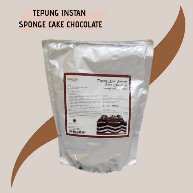 

Jual Tepung Kue Sponge Cake Chocolate 1000gr Premix Bolu Cake Rasa Coklat Berkualitas