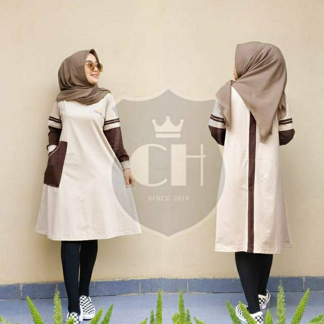 PAKAIAN WANITA TUNIK STYLE KEKINIAN BARU / Tunik chatifa