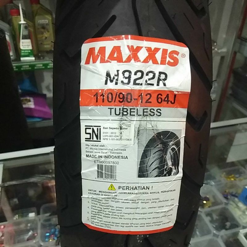 Ban Motor Maxxis M922R 110/90-12