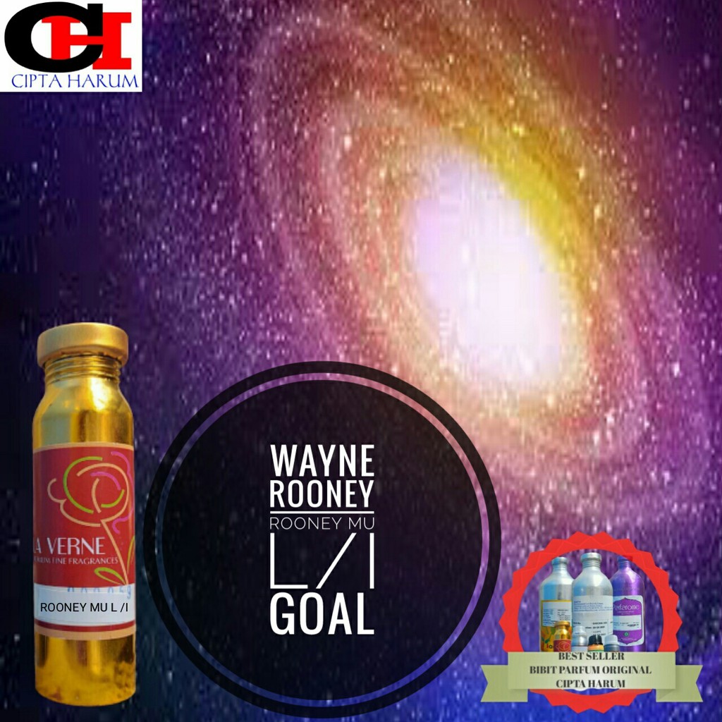 BIBIT PARFUM ROONEY MU L/I - GOAL - WAYNE ROONEY 100ML ORIGINAL SEGEL BY.LAVERNE