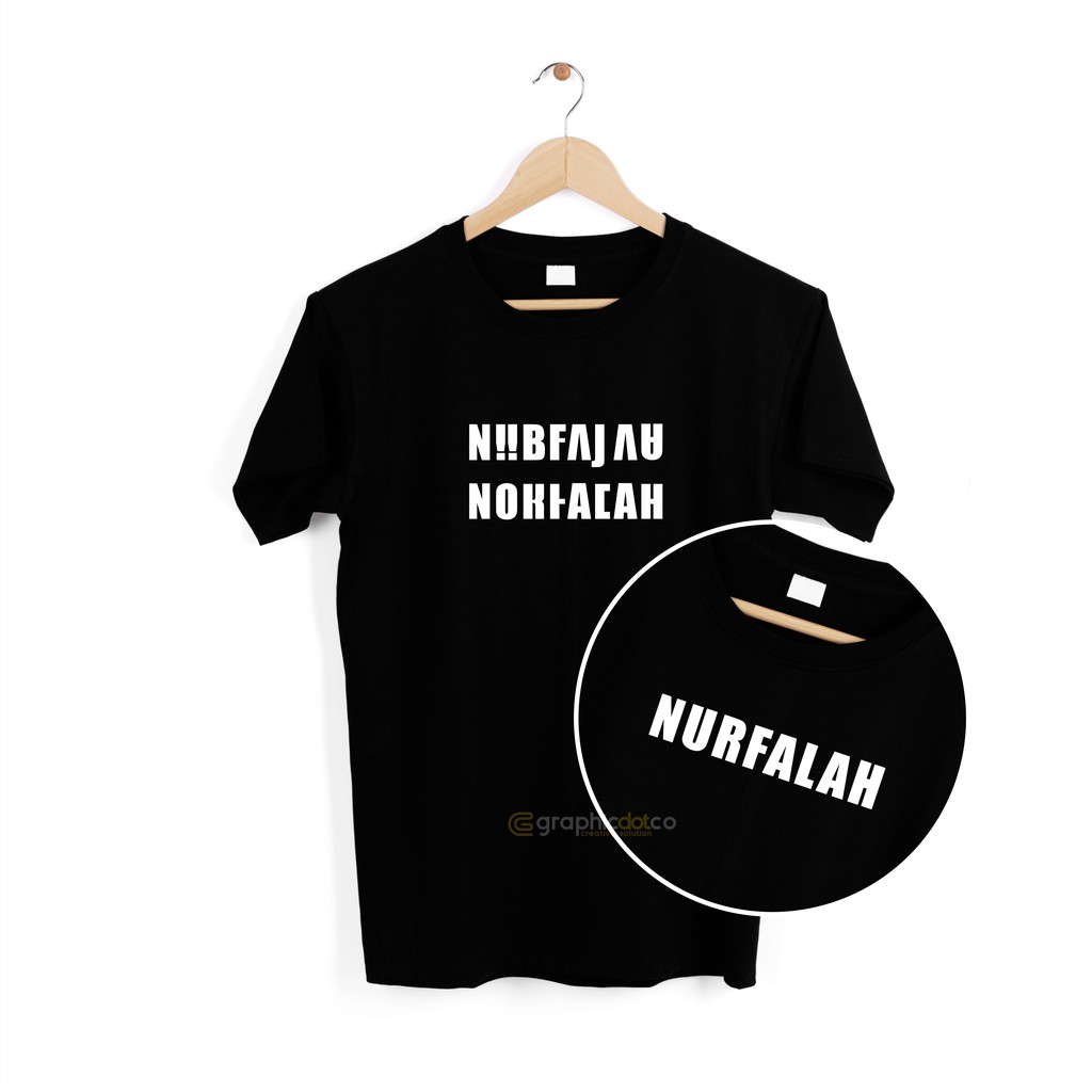 KAOS VIRAL NAMA ILUSI / BUCIN HIDE / SABLON KUSTOM / CUSTOM NAMA KAOS NAMA LIPAT