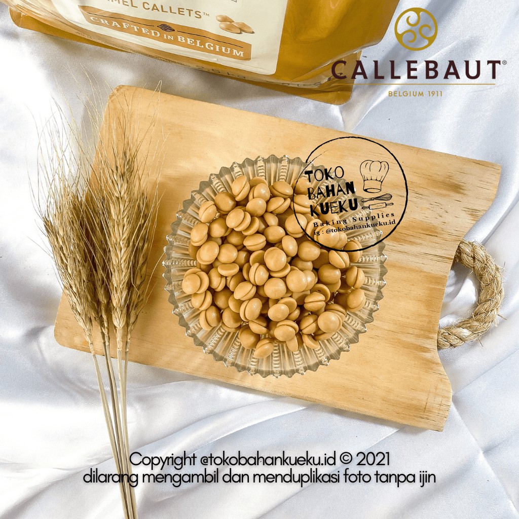 

BARRY CALLEBAUT Gold Caramel Chocolate Couverture Cokelat 100 gr