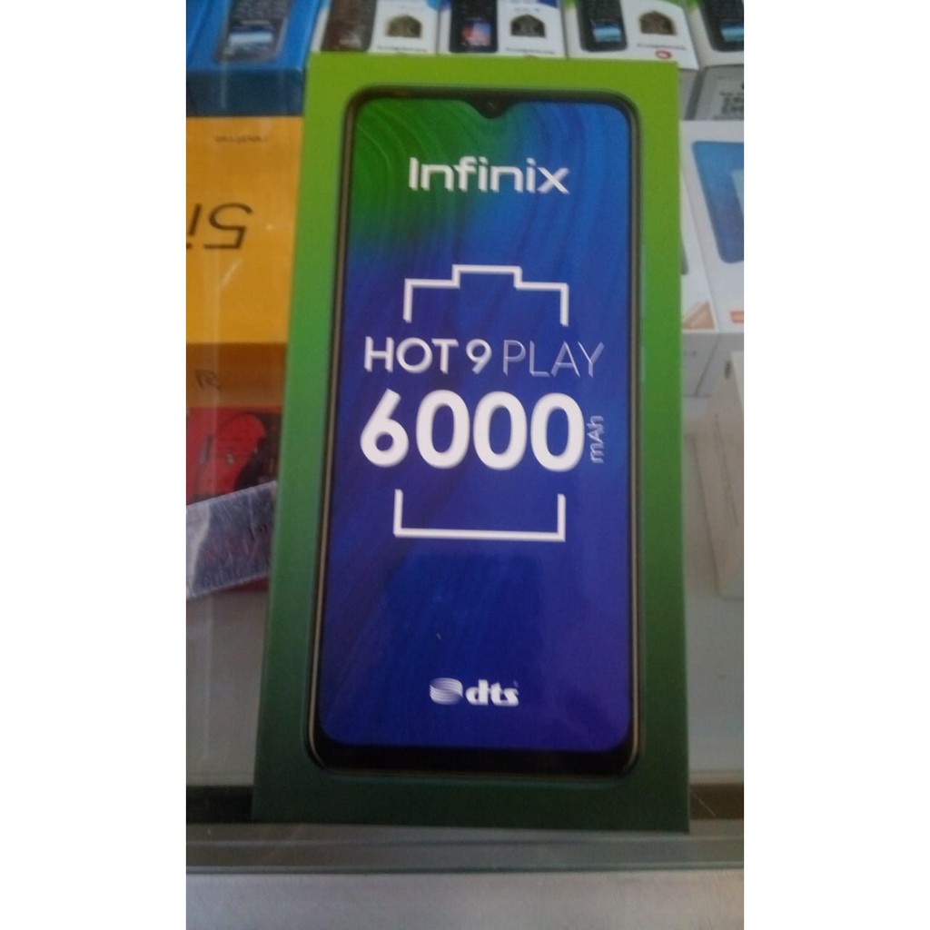 PROMO INFINIX HOT 9 PLAY RAM 4/64GB MURAH BARU SEGEL GARANSI