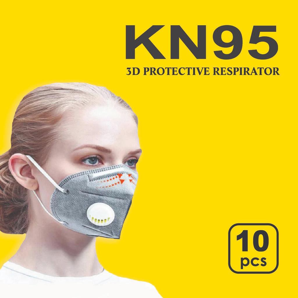 Masker KN95 RESPIRATOR 3D Masker N95 Masker KN 95 Masker FILTER KATUP