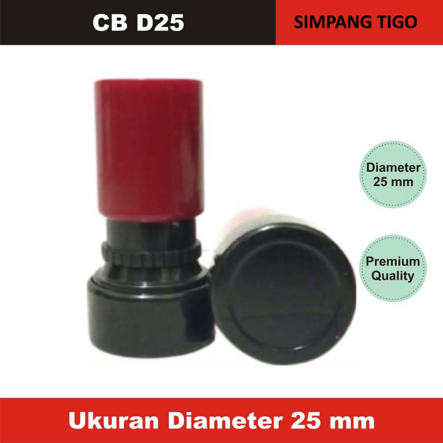 

Gagang Stempel Flash Bulat Diameter 25