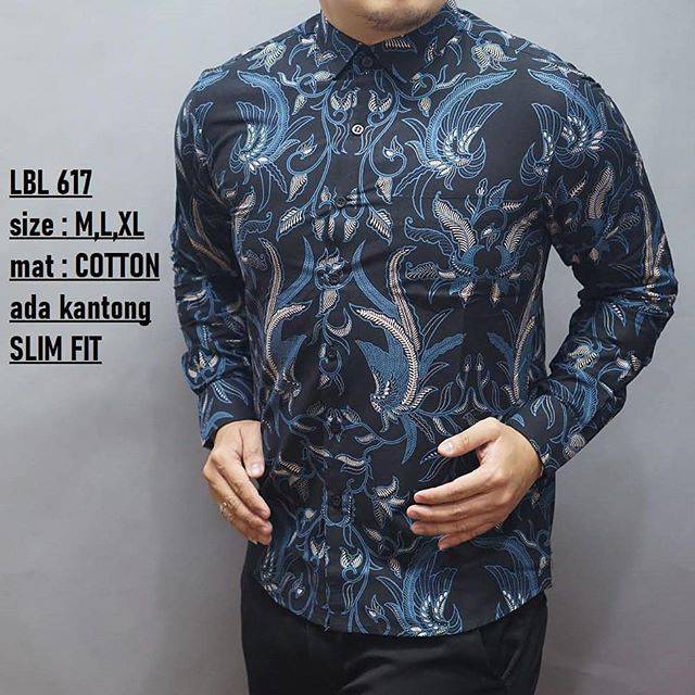 BATIK PRIA//BATIK MODERN//BATIK COWOK//BATIK ISTIMEWA//BATIK KEKINIAN//KODE BATIK:LBL 617