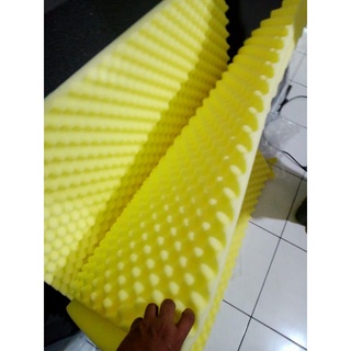 Jual busa peredam suara motif telur ukuran 200x100 tebal 2,7cm warna